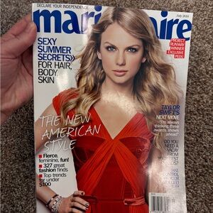 Taylor Swift - Marie Claire Magazine - July 2010
